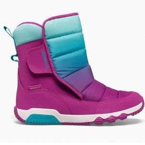 Merrell free roam puffer waterproof winter boots size 7